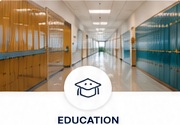 Education facility cleaning