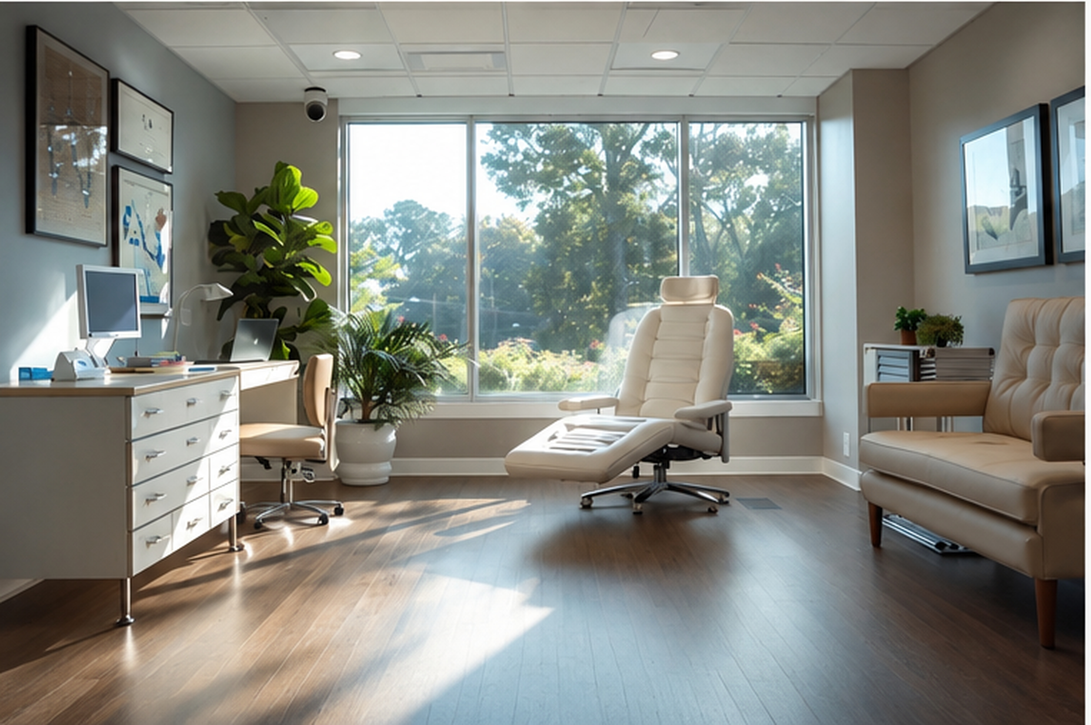 Healthcare facility cleaning